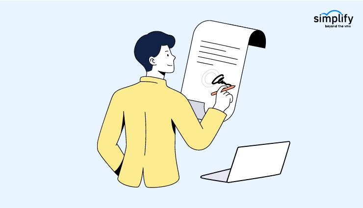 Electronic forms and e-signatures in healthcare credentialing