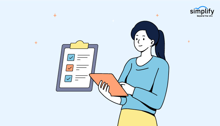Steps to establish vendor selection criteria in VMS