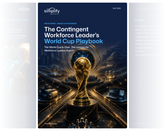 The Contingent Workforce Leader’s World Cup Playbook whitepaper 2 The Contingent Workforce Leader’s World Cup Playbook whitepaper 2